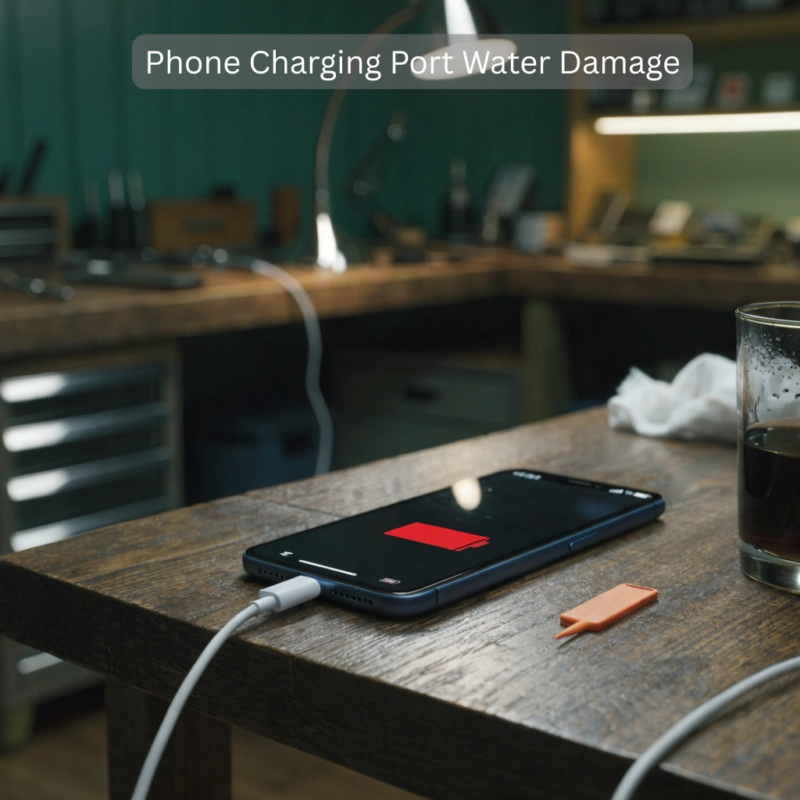 Phone Not Charging After Water Damage
