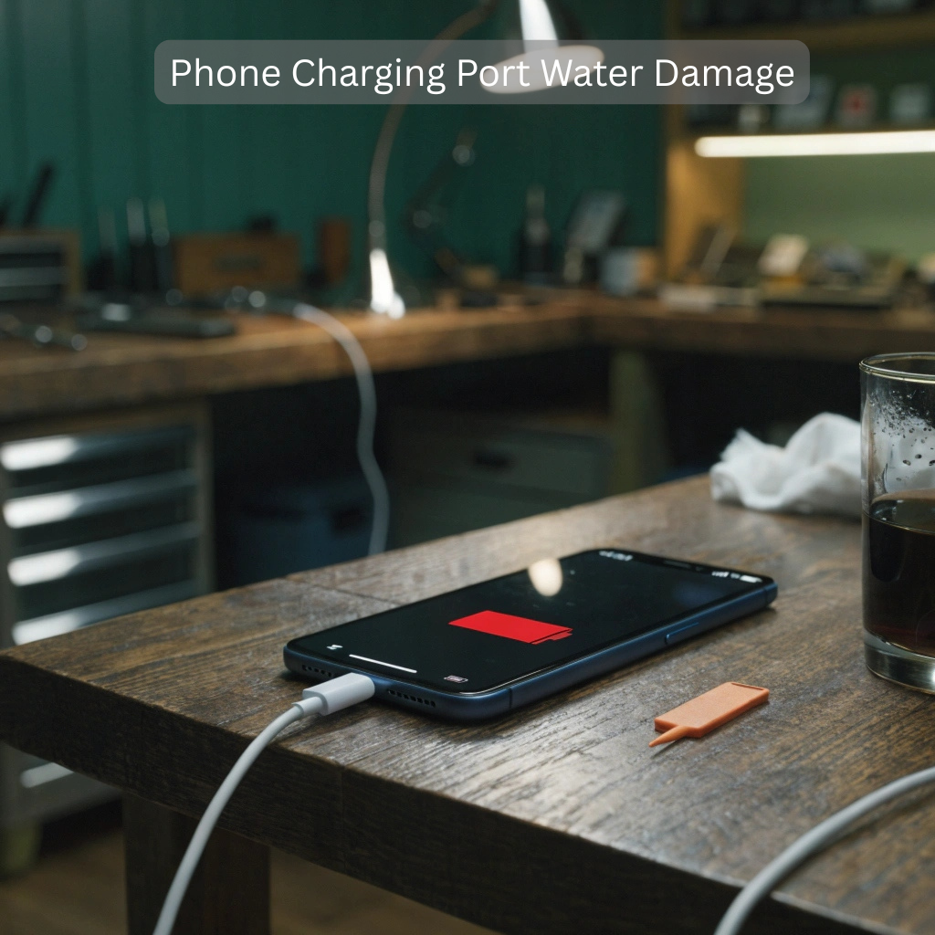 Phone Not Charging After Water Damage